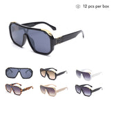 VB8014 Gafas de sol polarizadas unisex sin montura para correr al por mayor 1 docena (12 piezas)